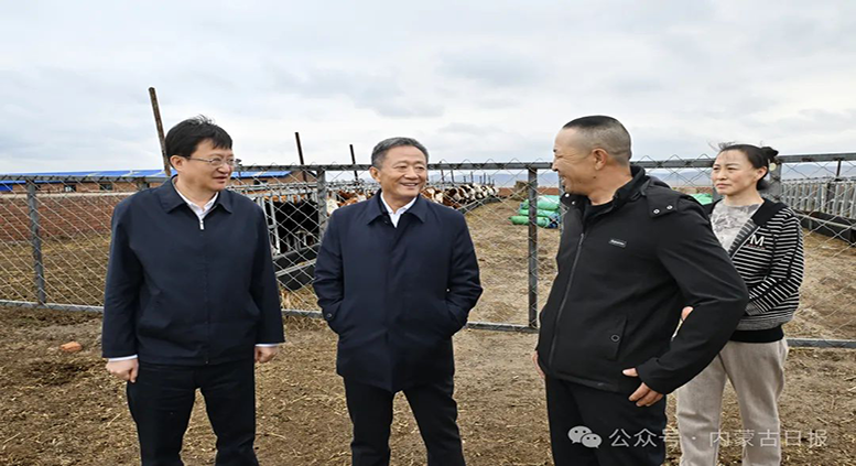 孙绍骋深入锡林郭勒盟调研浑善达克沙地治理工作