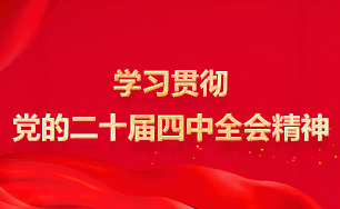 学习贯彻党的二十届四中全会精神